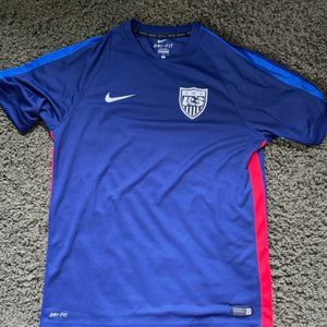 US Men's Soccer Practice Jersey Size L